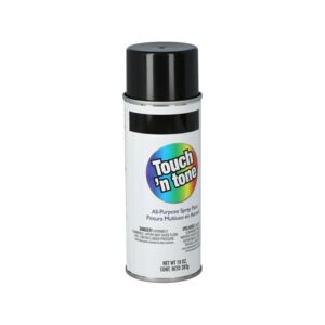 SPRAY PAINT GLOSS BLACK TOUCHn TONE SPRAY PAINT GLOSS BLACK TOUCHn TONE